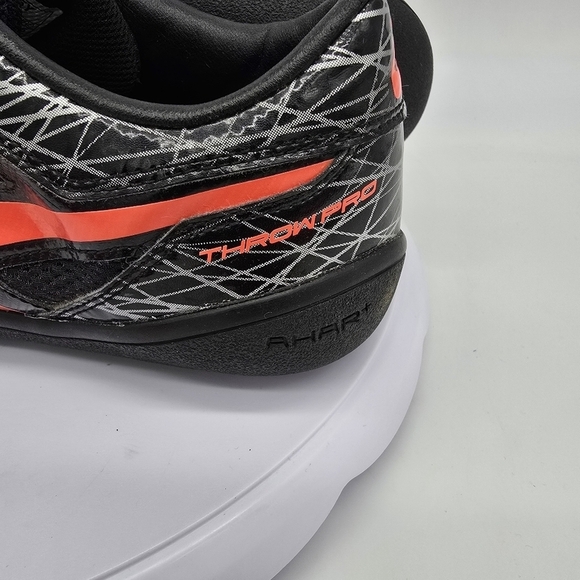 ASICS Shoes Men\'s 9M Throw Pro Black Flash G605Y Black Coral Discus Hammer main image 4
